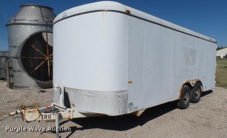 image for item DB3462 2001 CM enclosed cargo trailer