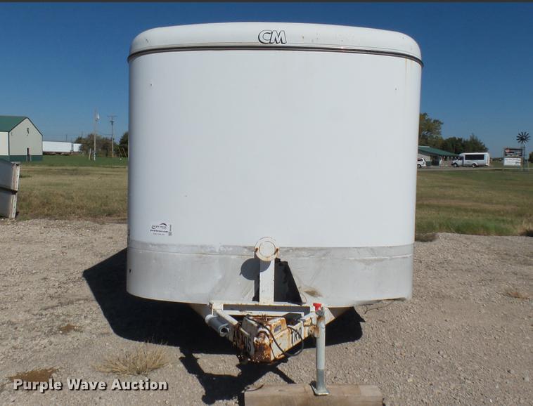 image for item DB3462 2001 CM enclosed cargo trailer