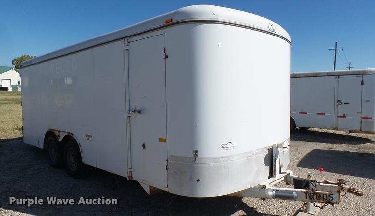 image for item DB3462 2001 CM enclosed cargo trailer