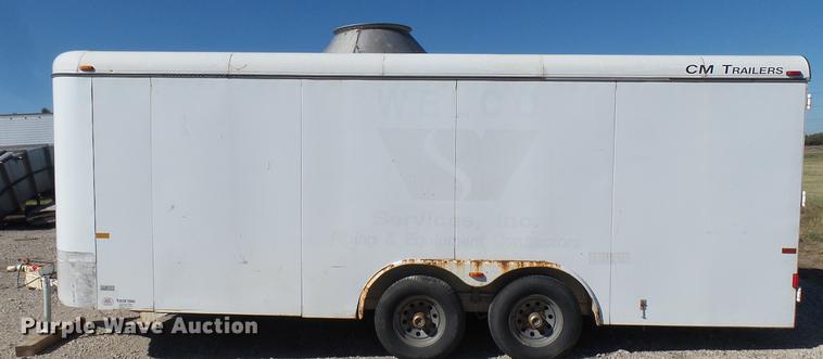 image for item DB3462 2001 CM enclosed cargo trailer