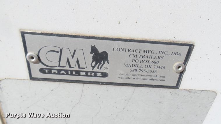 image for item DB3462 2001 CM enclosed cargo trailer