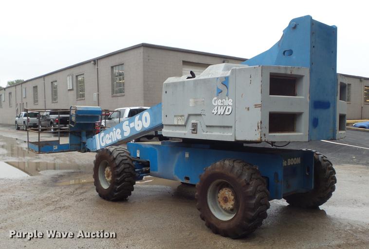 image for item DB6383 1996 Genie S-60 boom lift