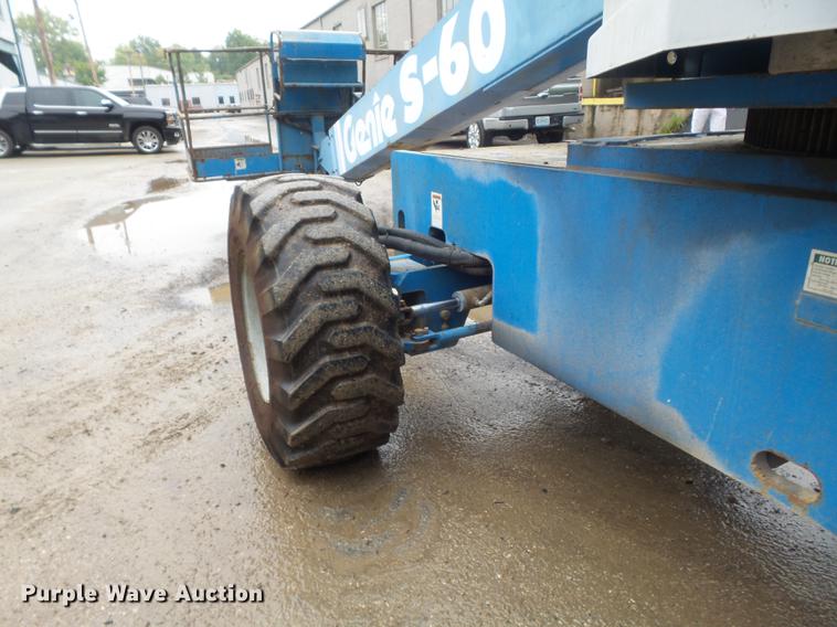 image for item DB6383 1996 Genie S-60 boom lift