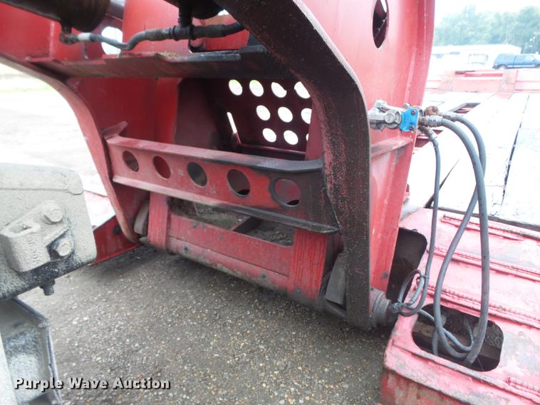 image for item DB6387 1989 Liddell Birmingham 503HB-NGB lowboy equipment trailer