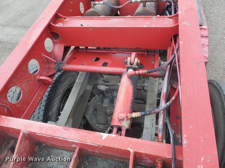 image for item DB6387 1989 Liddell Birmingham 503HB-NGB lowboy equipment trailer