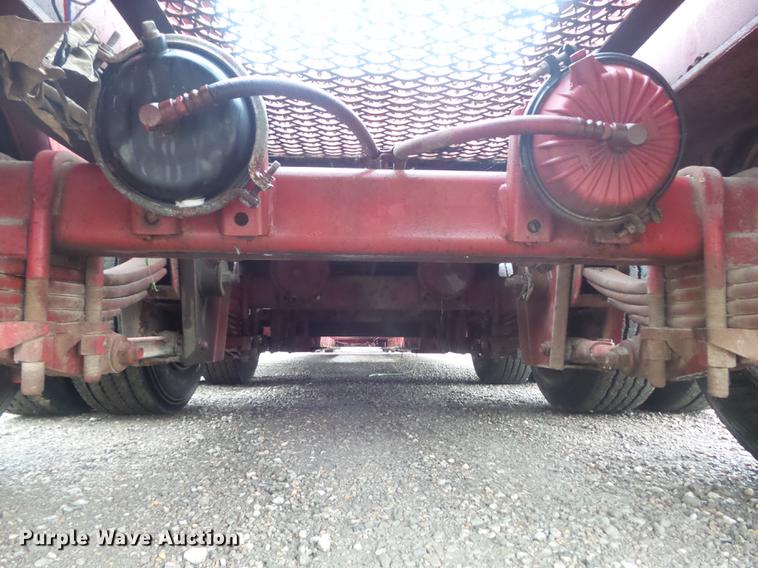 image for item DB6387 1989 Liddell Birmingham 503HB-NGB lowboy equipment trailer