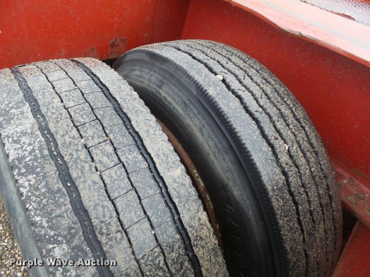 image for item DB6387 1989 Liddell Birmingham 503HB-NGB lowboy equipment trailer