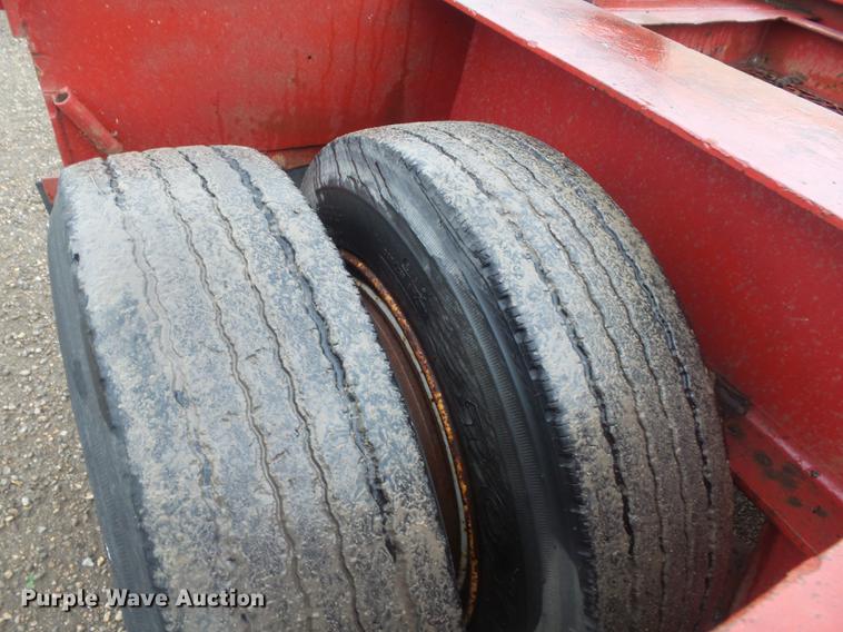 image for item DB6387 1989 Liddell Birmingham 503HB-NGB lowboy equipment trailer