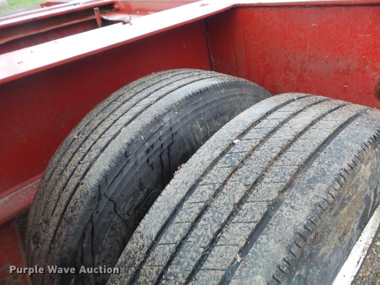 image for item DB6387 1989 Liddell Birmingham 503HB-NGB lowboy equipment trailer