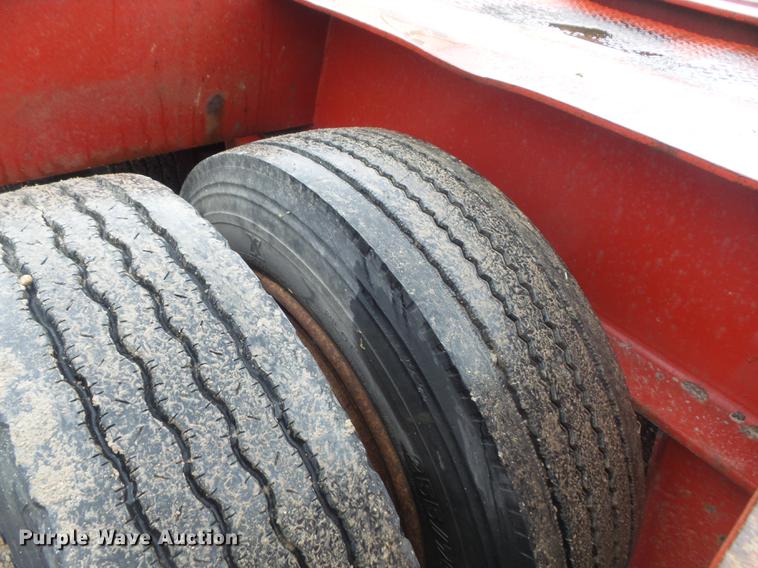 image for item DB6387 1989 Liddell Birmingham 503HB-NGB lowboy equipment trailer