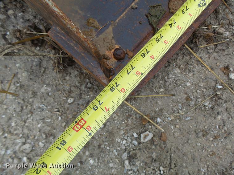 image for item DB9986 Case skid steer bucket