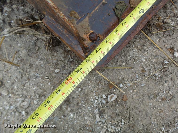 image for item DB9986 Case skid steer bucket