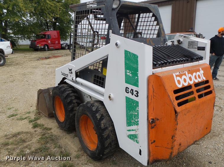 image for item DB9989 Bobcat 643 skid steer