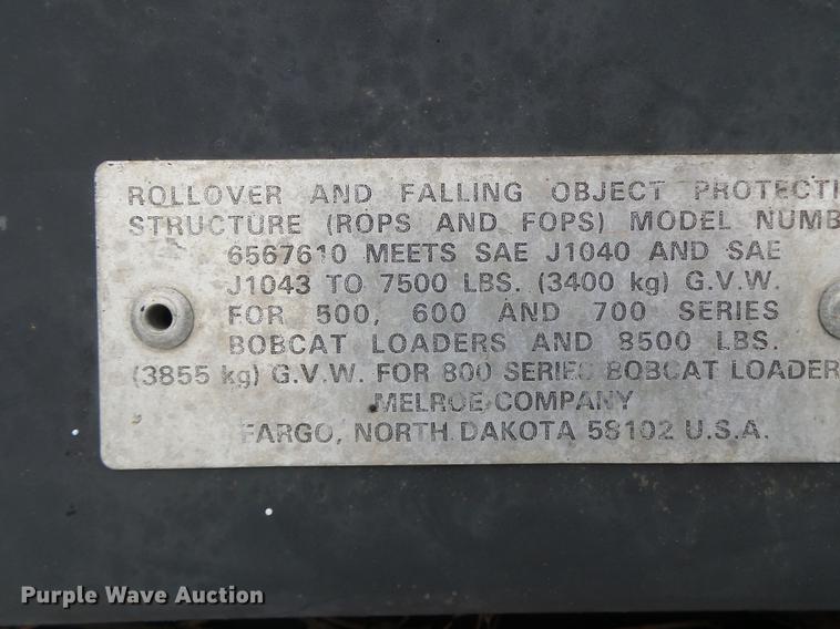 image for item DB9989 Bobcat 643 skid steer