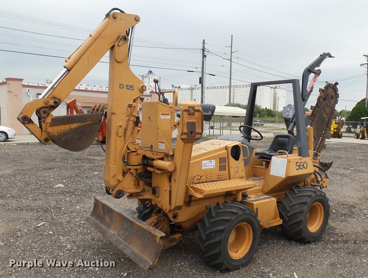 image for item DC1799 2000 Case 560 trencher