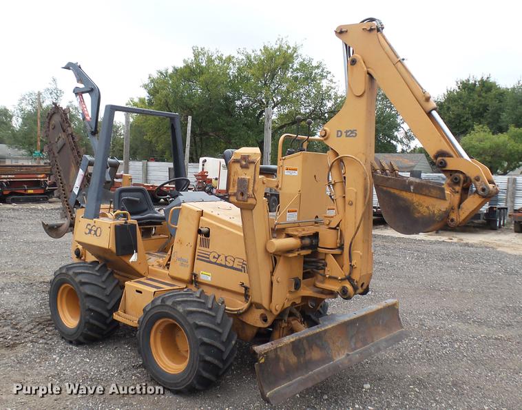 image for item DC1799 2000 Case 560 trencher