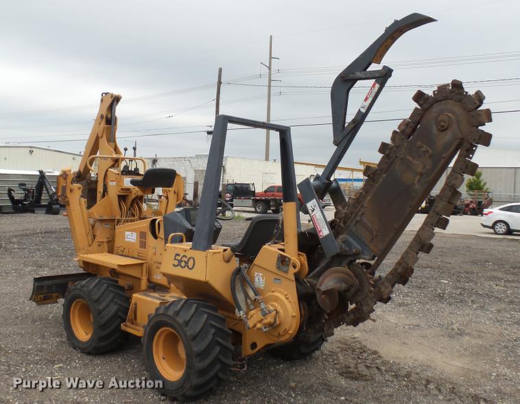 image for item DC1799 2000 Case 560 trencher