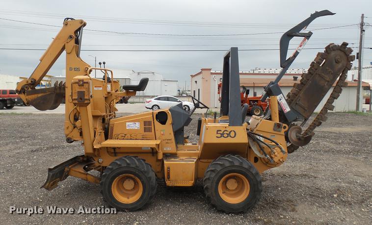 image for item DC1799 2000 Case 560 trencher