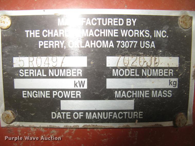 image for item DC2468 1998 Ditch Witch 7020 trencher