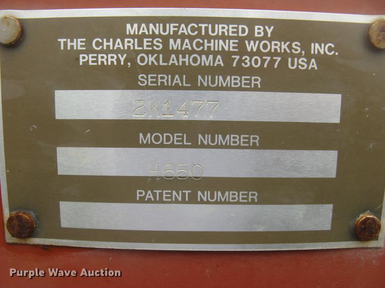 image for item DC2468 1998 Ditch Witch 7020 trencher