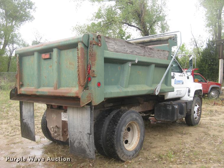 image for item DC2469 2000 GMC C7500 dump truck