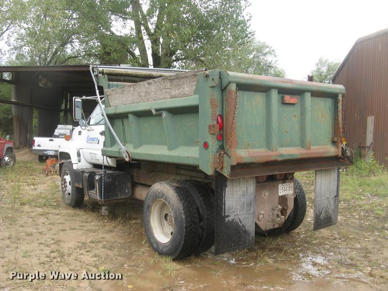 image for item DC2469 2000 GMC C7500 dump truck
