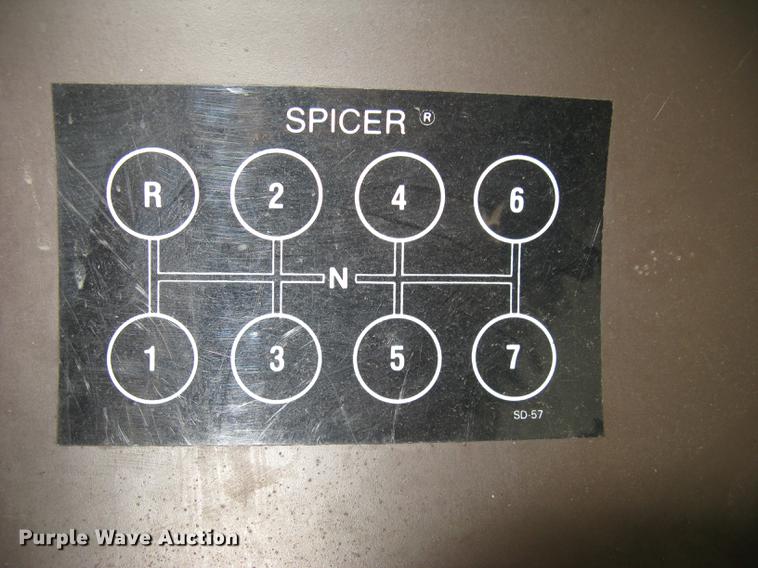 image for item DC2470 1989 International 2375 semi truck