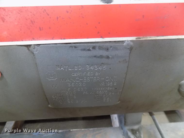 image for item DC4778 1988 Dayton 3Z968 air compressor