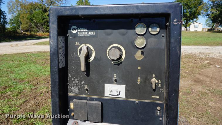 image for item DC5257 Miller Big Blue 400D welder/generator