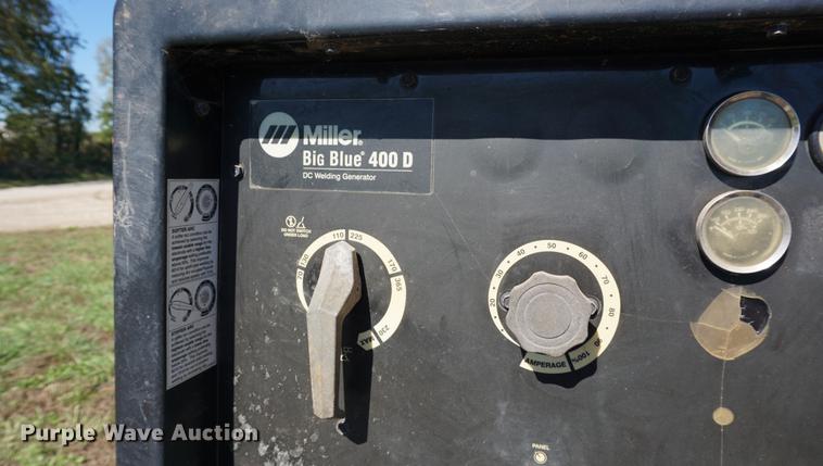 image for item DC5257 Miller Big Blue 400D welder/generator