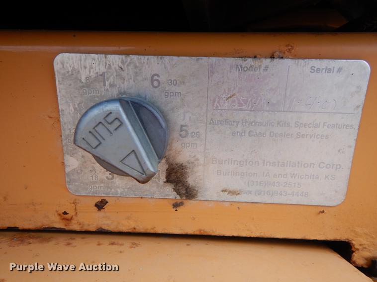 image for item DD0789 2002 Case 580 Super M backhoe