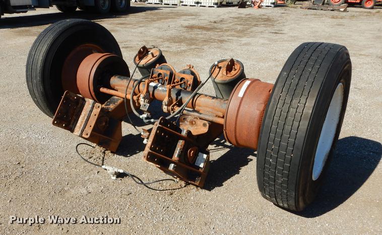 image for item EE9068 2005 Ridewell tag axle assembly