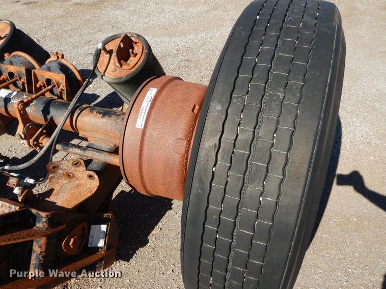 image for item EE9068 2005 Ridewell tag axle assembly