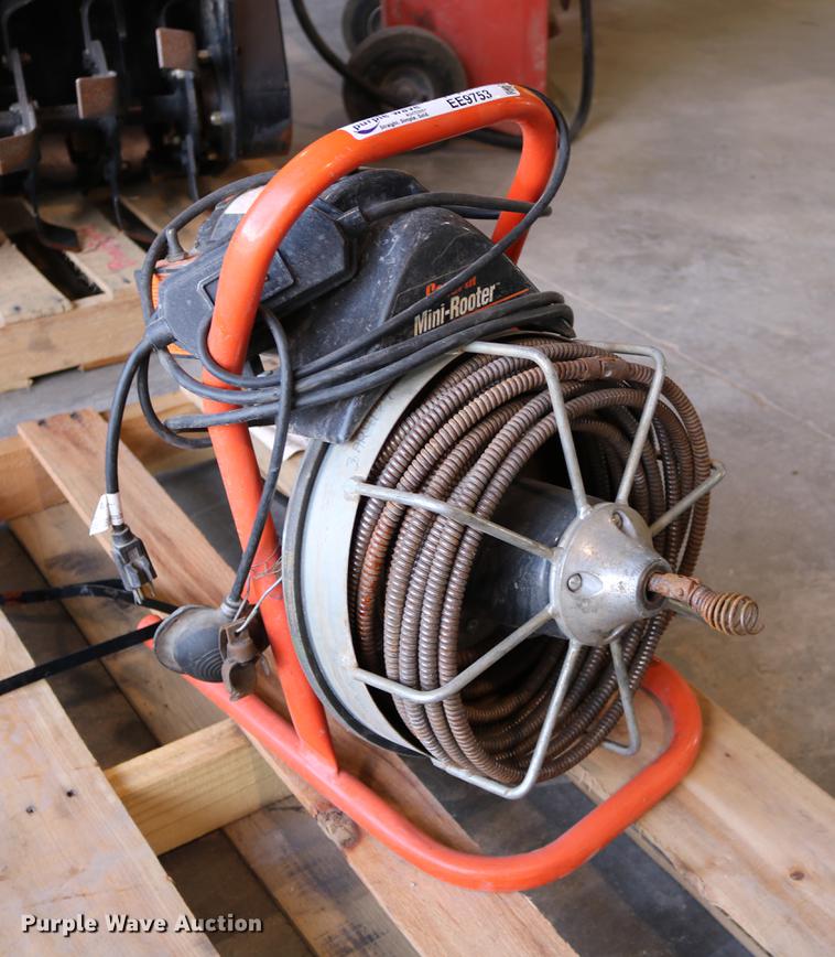 image for item EE9753 2003 General Mini-Rooter sewer snake