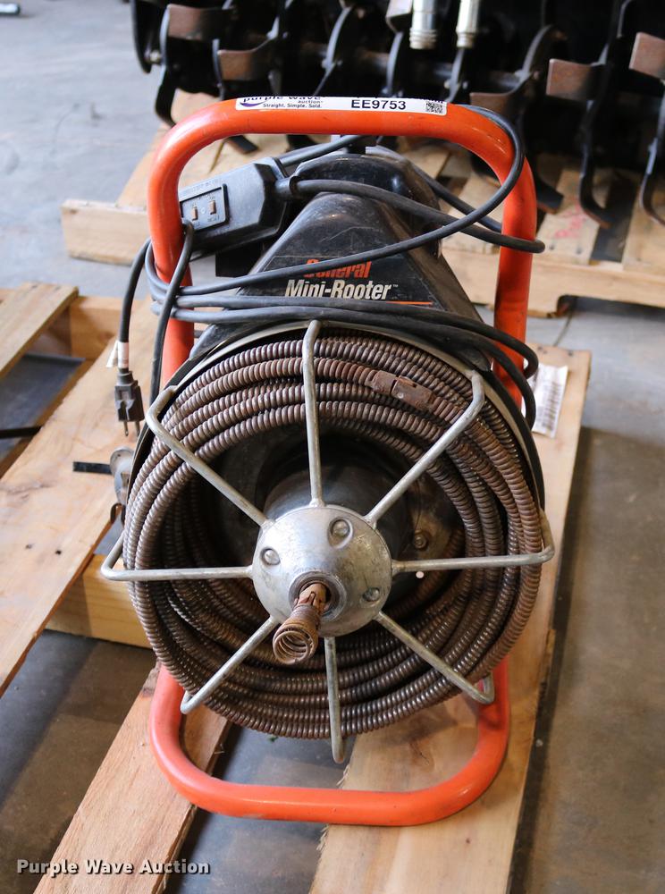 image for item EE9753 2003 General Mini-Rooter sewer snake