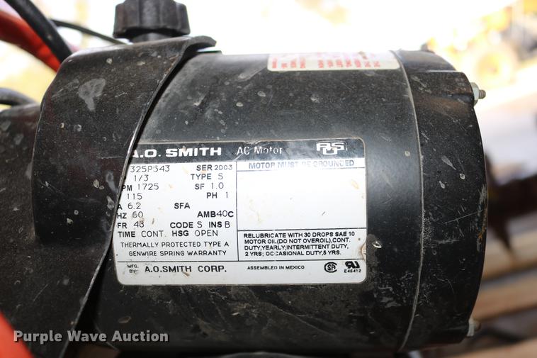 image for item EE9753 2003 General Mini-Rooter sewer snake