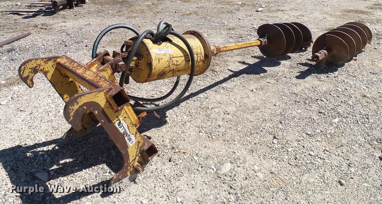 image for item AZ9390 Mcmillen post hole auger