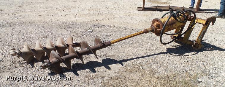 image for item AZ9390 Mcmillen post hole auger