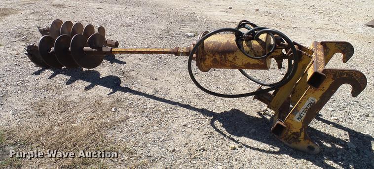 image for item AZ9390 Mcmillen post hole auger