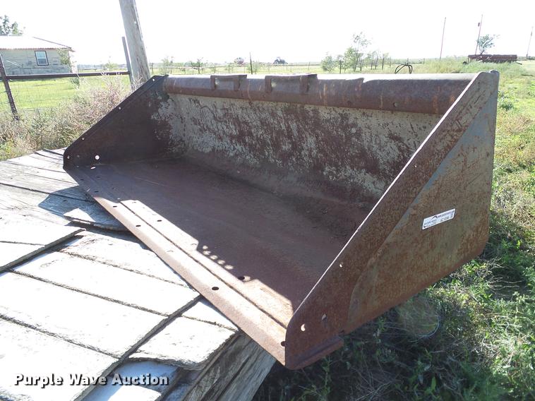 Bobcat 74 low profile bucket in Goodwell, OK Item AZ9396 sold Purple Wave