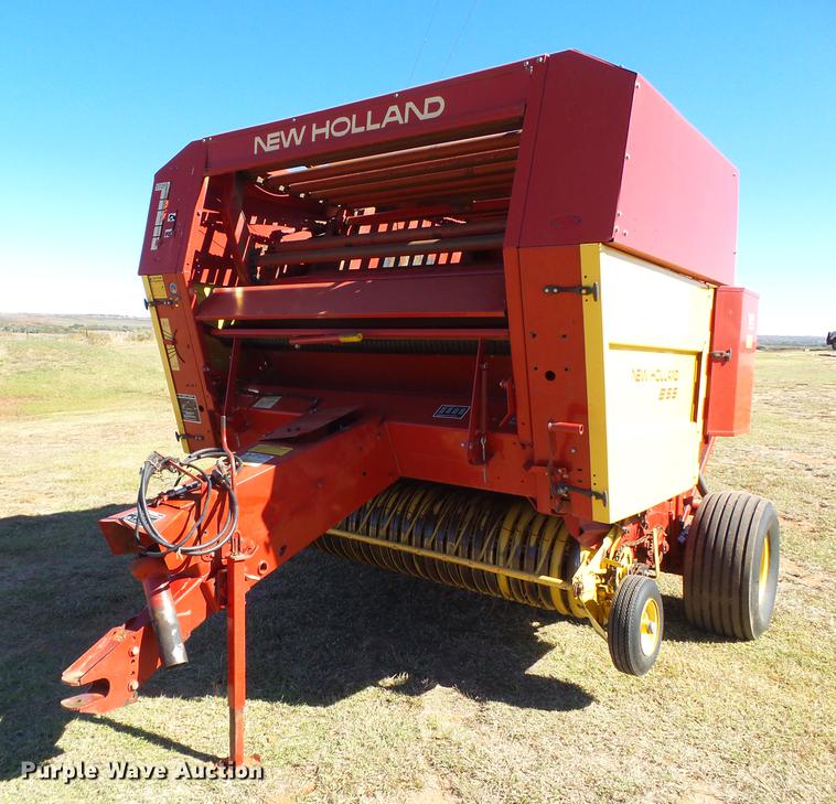 image for item BJ9942 1989 New Holland 855 round baler