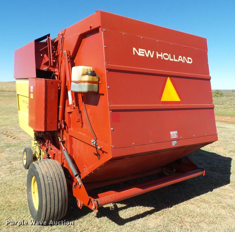 image for item BJ9942 1989 New Holland 855 round baler