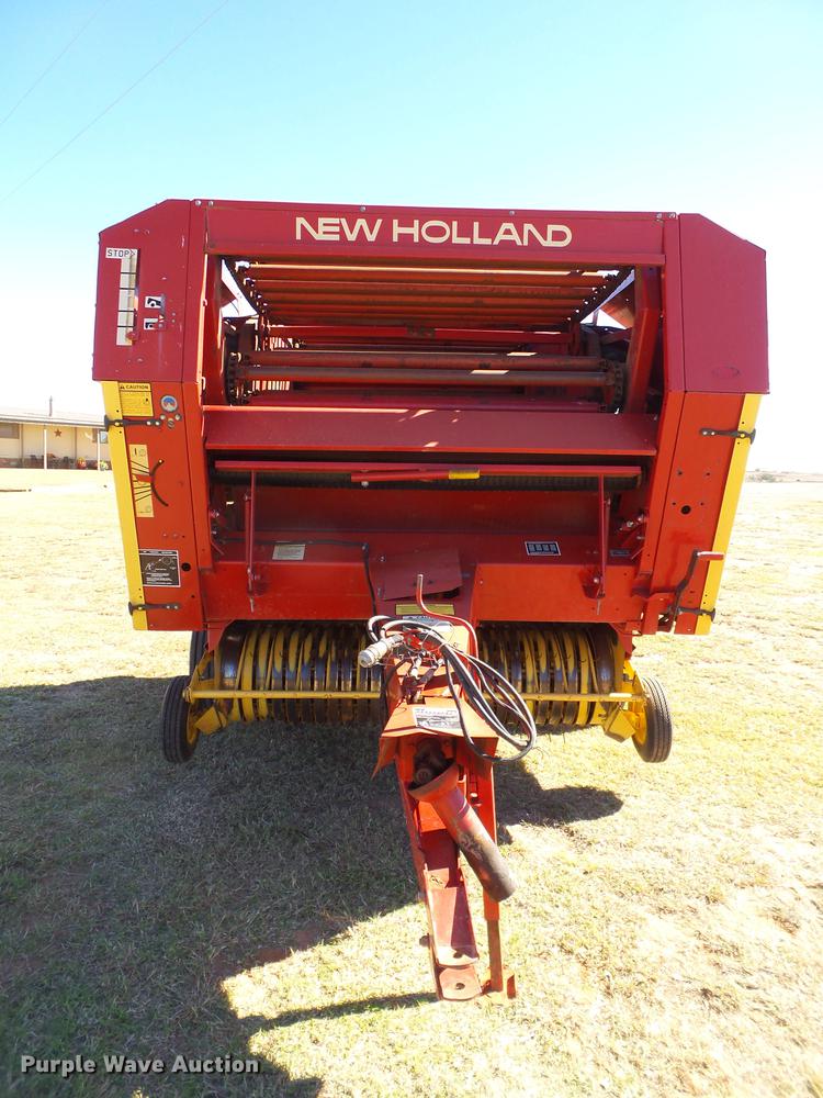 image for item BJ9942 1989 New Holland 855 round baler