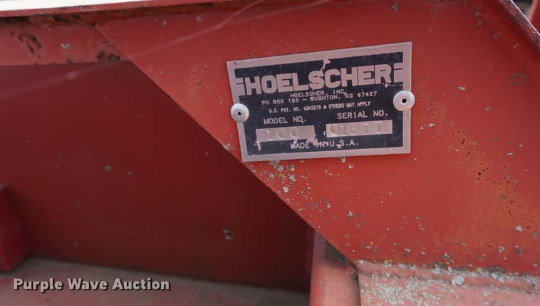 image for item DA1293 Hoelscher 100 small square bale fork