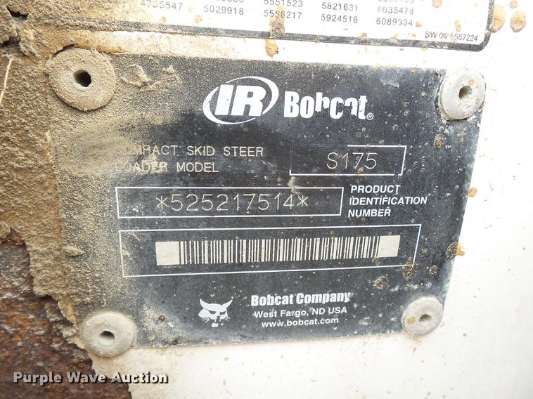 image for item DA2405 2005 Bobcat S175 skid steer
