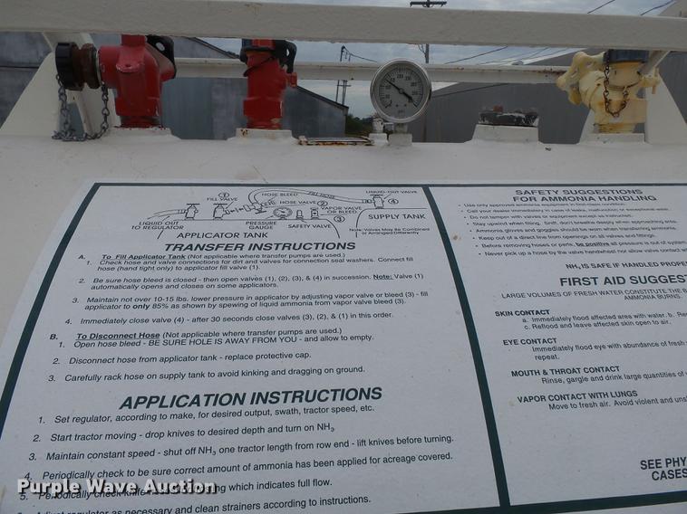 image for item DA2406 Anhydrous ammonia nurse tank