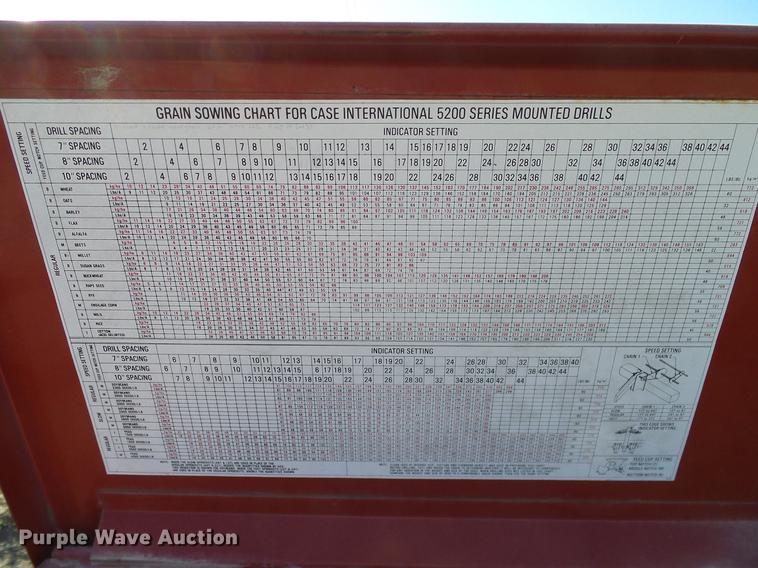 image for item DA6945 Case IH 5200 grain drill