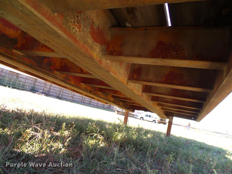 image for item DA6951 1979 Hercules drop deck equipment trailer