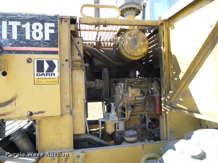 image for item DA6952 1993 Caterpillar IT18F wheel loader