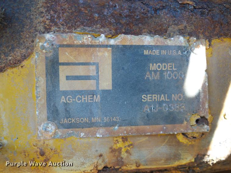 image for item DA6953 2005 Ag-Chem TerraGator 8104 self-propelled applicator